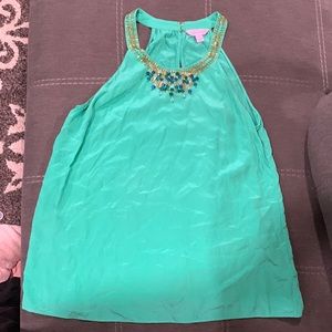 Lilly Pulitzer top green size M